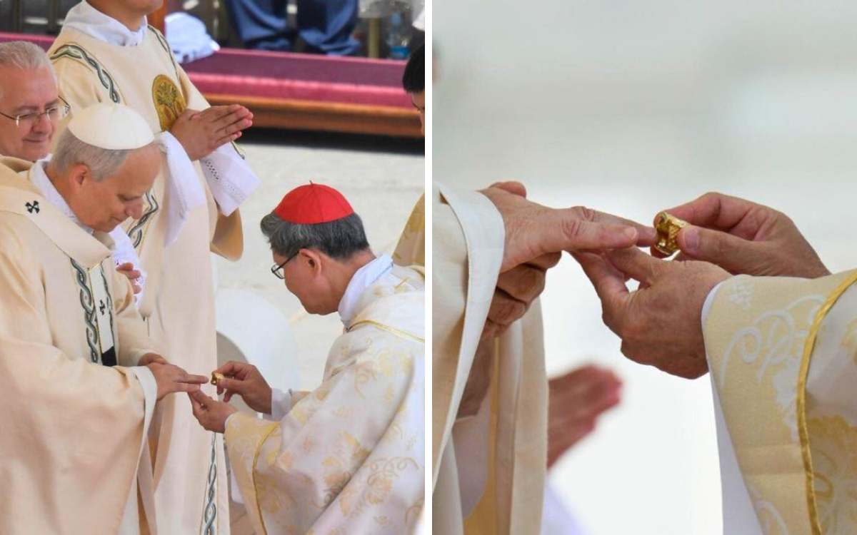 El Significado Oculto Detrás del Apretón de Manos del Cardenal Tagle en la Inauguración del Papa León XIV