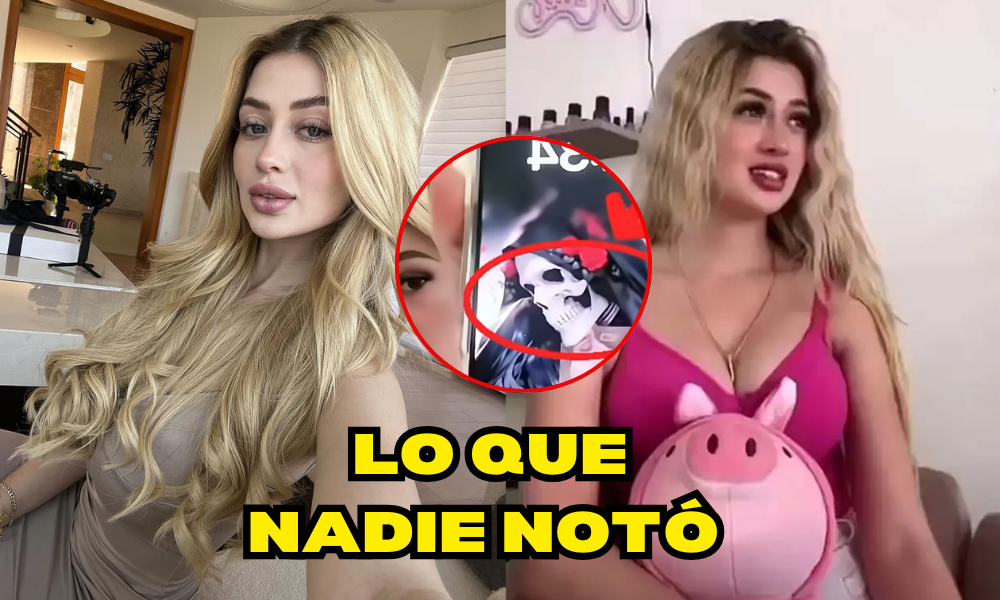 ¿Has visto el fondo de pantalla del cóvil de Valeria Márquez con la imagen de la Parca?