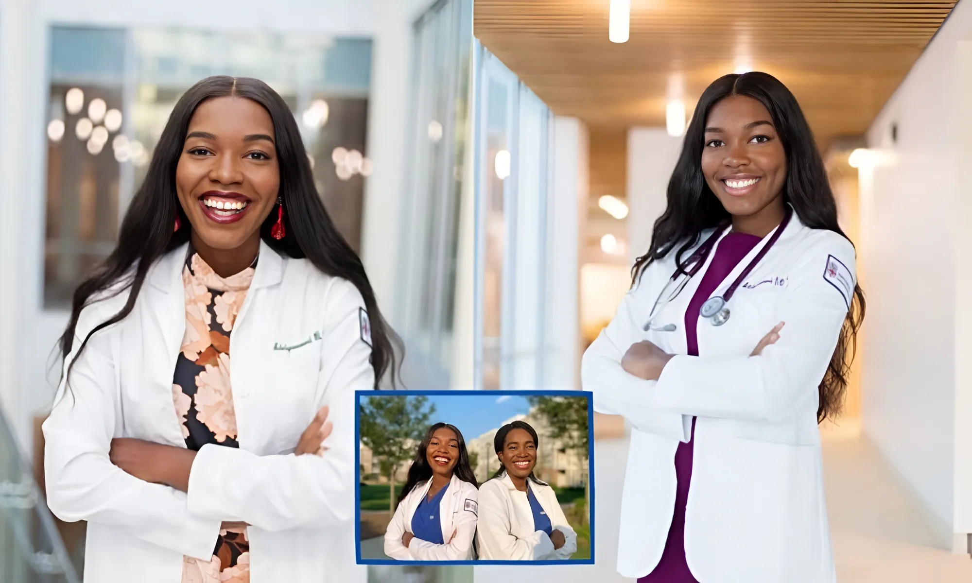 Nigerian-American Lady who dreamt of becoming a doctor since age 9 achieves her dream, makes her mom and family proud