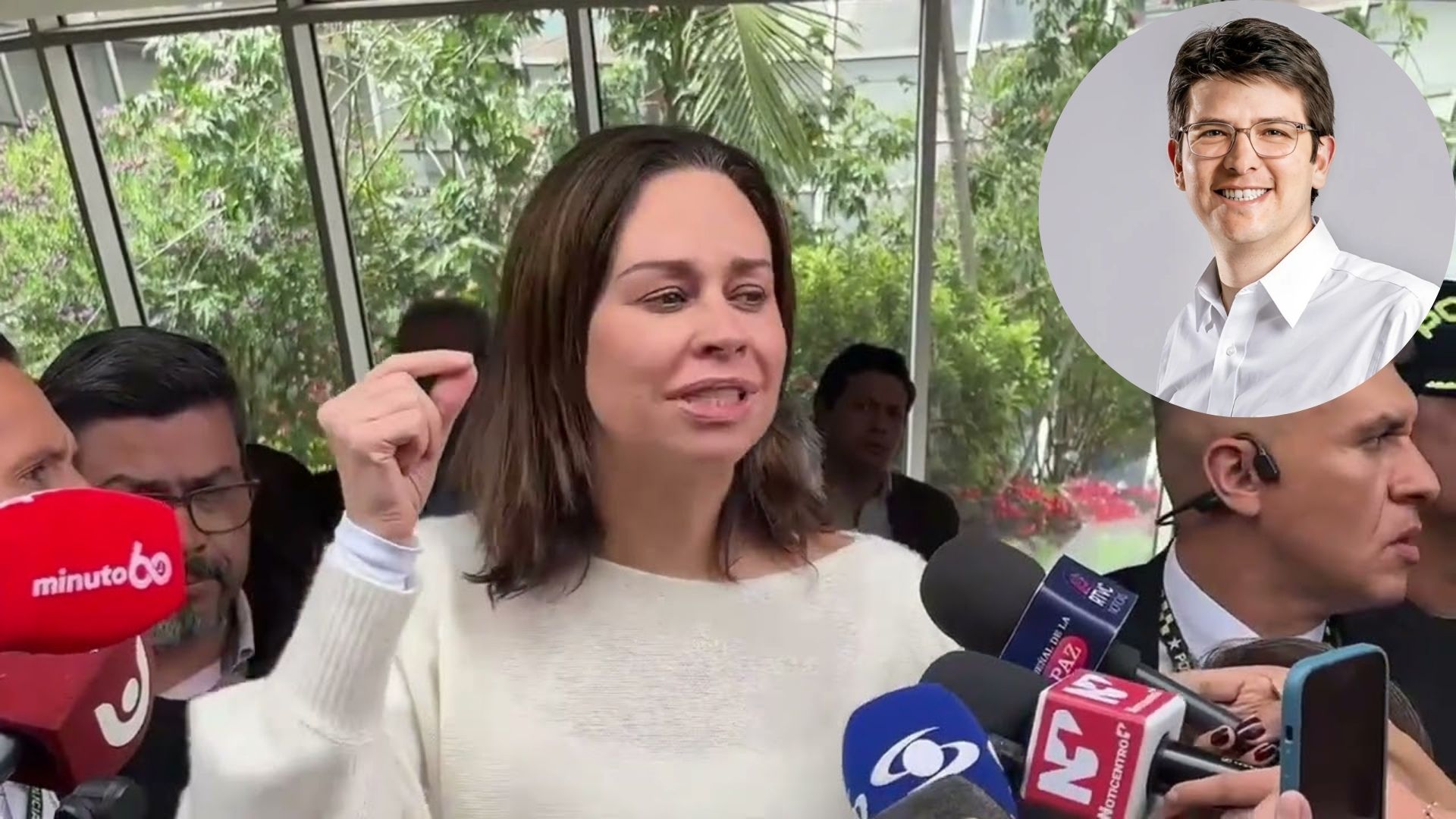 ‘Miguel es un guerrero’: El grito de esperanza de su esposa que conmueve a Colombia