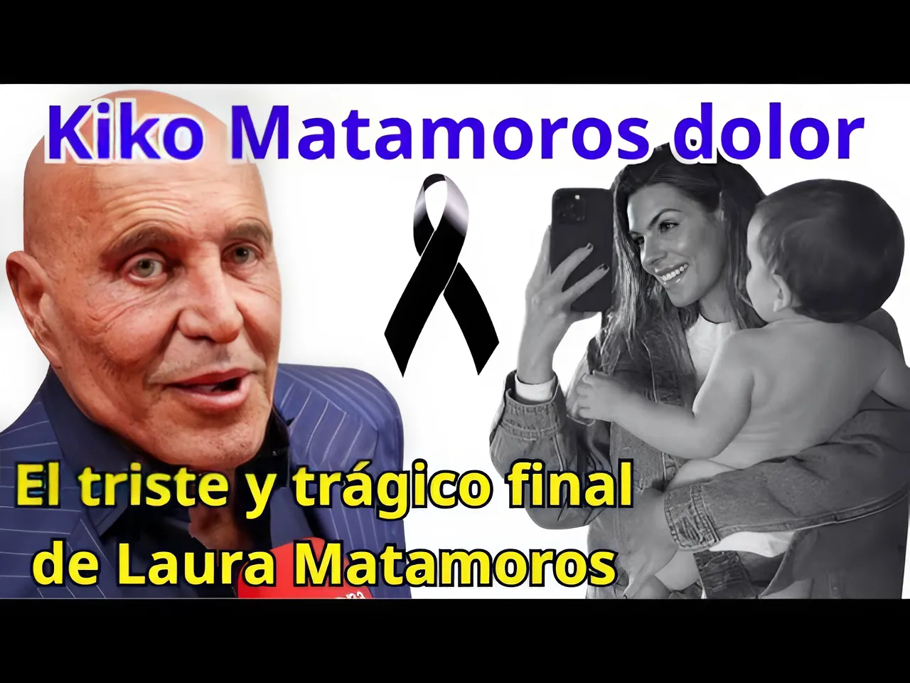 ¡El triste y trágico final de Laura Matamoros! Kiko Matamoros lo confirma con dolor.