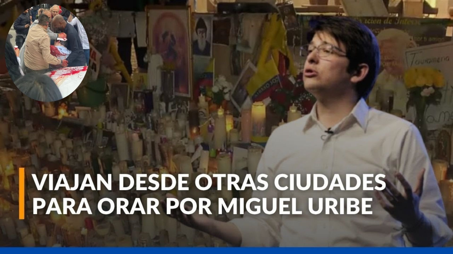 El tío de Miguel Uribe Turbay compartió detalles sobre su estado: “Está luchando con todas sus fuerzas por su vida”.