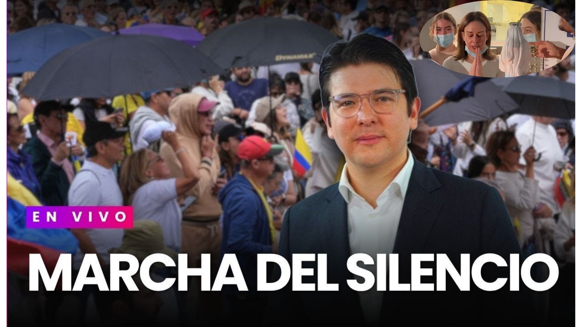 EN VIVO | Por la salud de Miguel Uribe: así avanzan las marchas en Colombia hoy