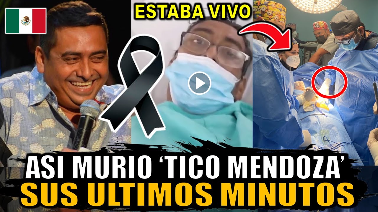 ¿Coincidencia o advertencia? El misterioso final de Tico Mendoza conmocionó a todo México con un mensaje final que nadie esperaba.