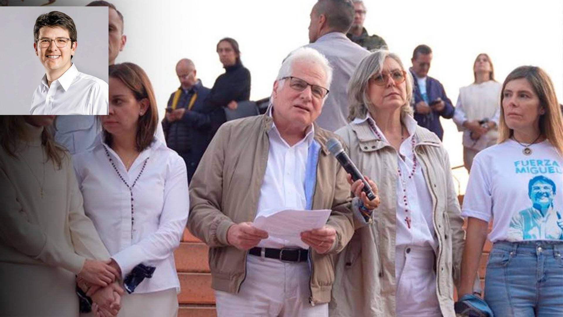 La familia de Miguel Uribe Turbay envía un mensaje en el Día del Padre