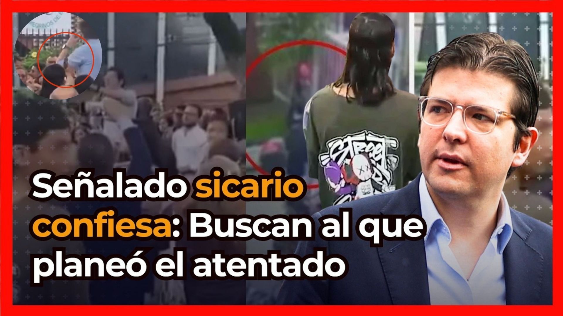 El atacante señalado de Miguel Uribe Turbay confiesa quién lo contrató y su relación con alias Gabriela.