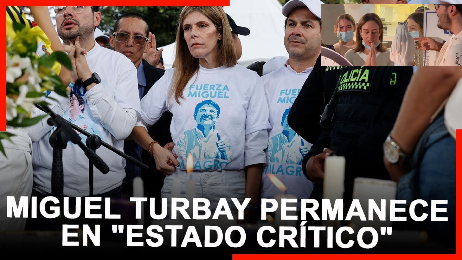 El senador Uribe Turbay lleva dos semanas luchando por su vida tras sufrir un atentado en Bogotá.