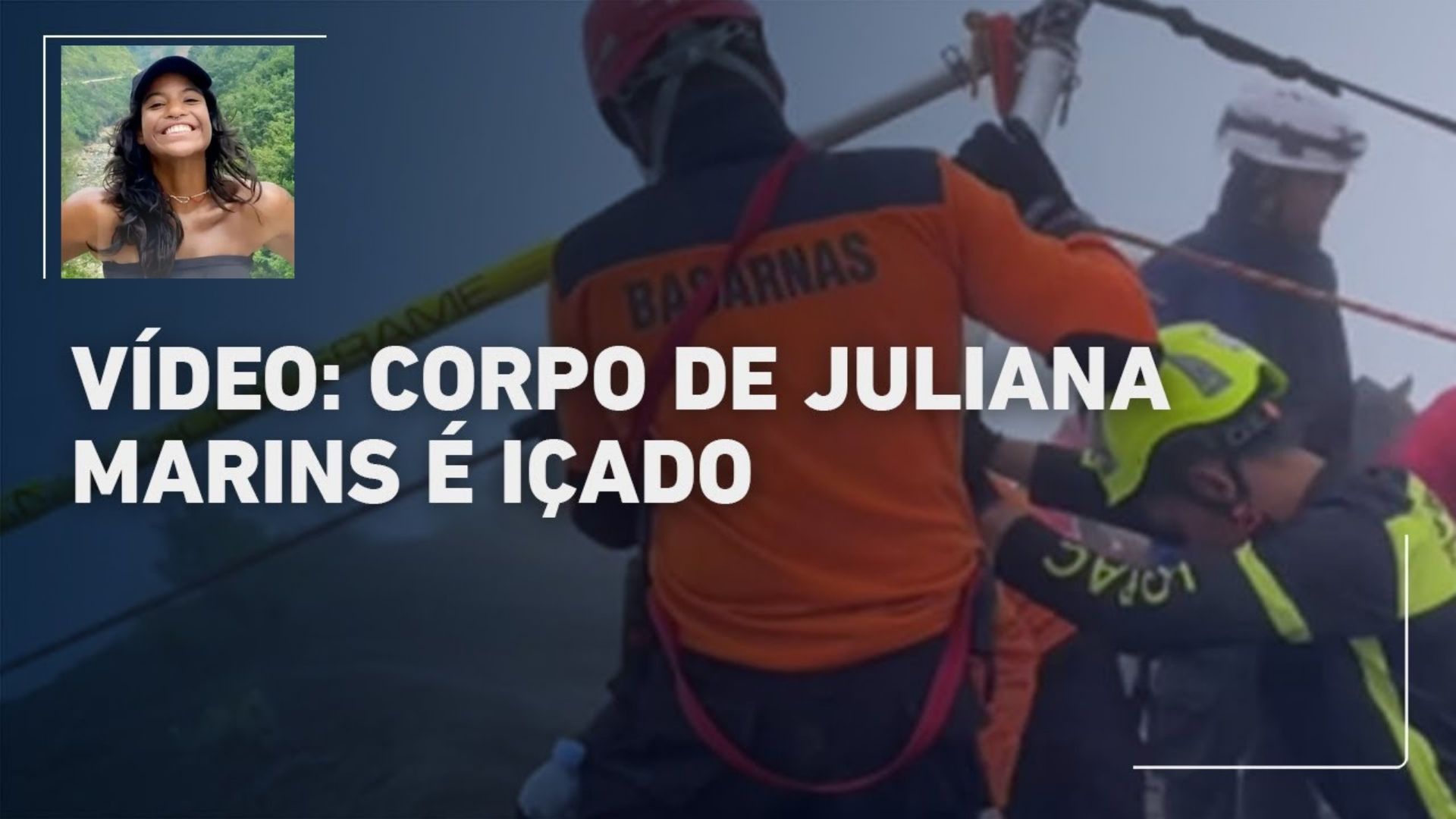 Mira el momento en que el cuerpo de la brasileña Juliana Marins es rescatado del volcán en Indonesia