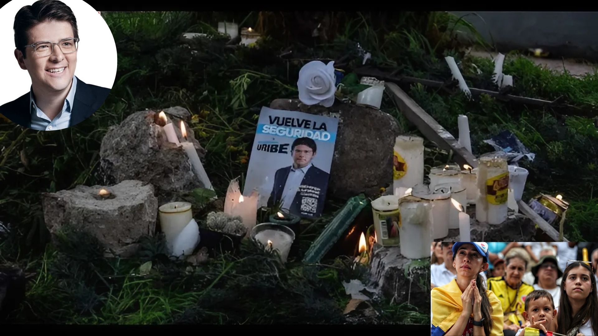 Miguel Uribe lucha por su vida tras atentado: un barrio entero reza por un milagro