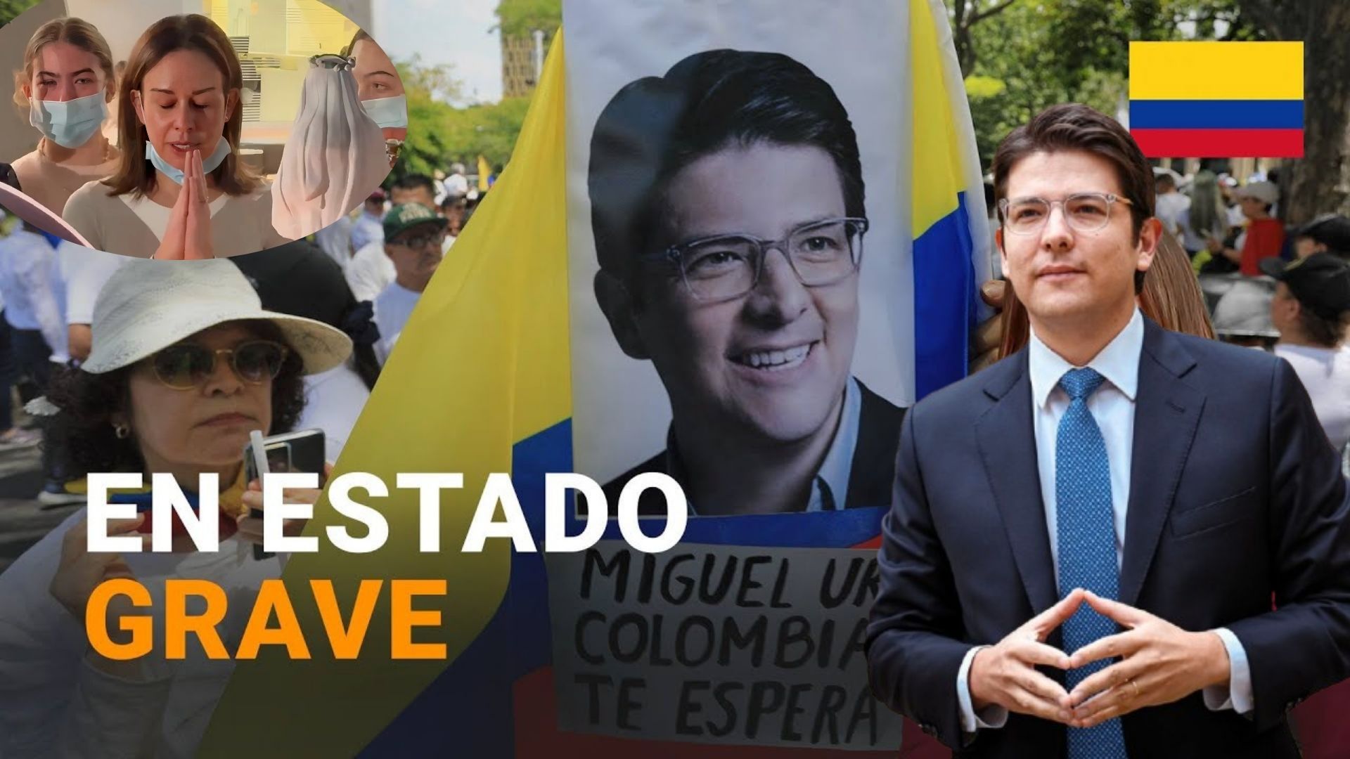COLOMBIA: MIGUEL URIBE TURBAY PERMANECE HOSPITALIZADO una SEMANA DESPUÉS del INTENTO de MAGNICIDIO