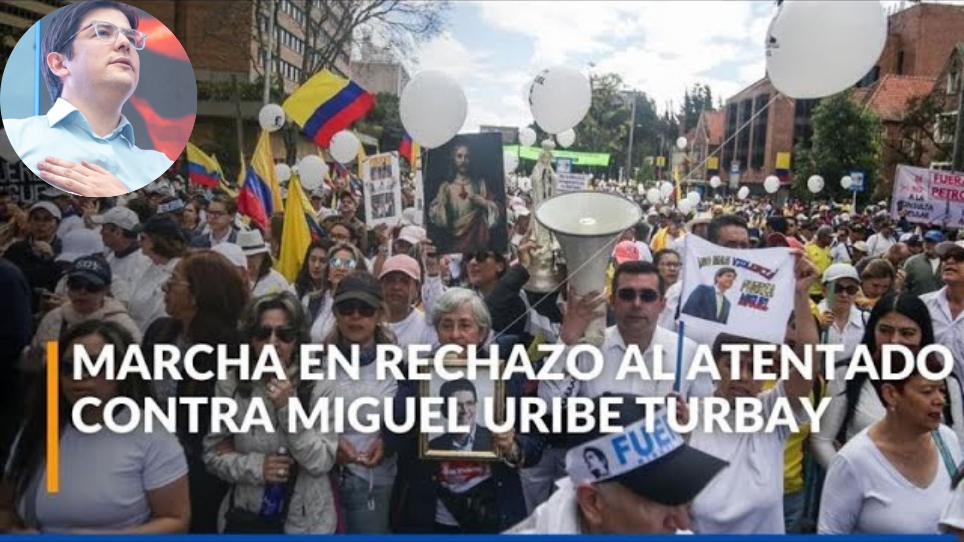 Marcha del Silencio por Miguel Uribe Turbay: así comenzaron las movilizaciones en Colombia.
