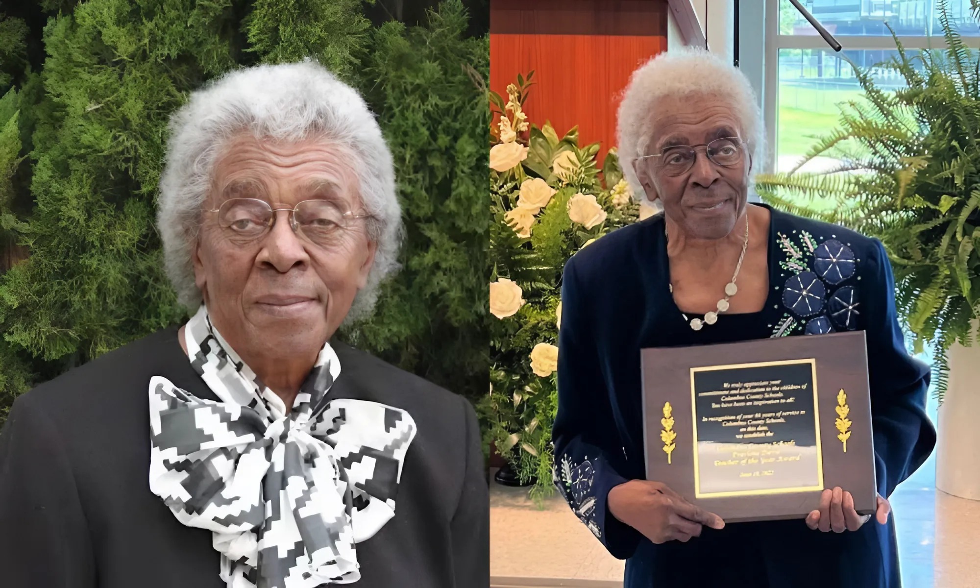 Black Woman Celebrates Having Been a Teacher For Almost 70 Years