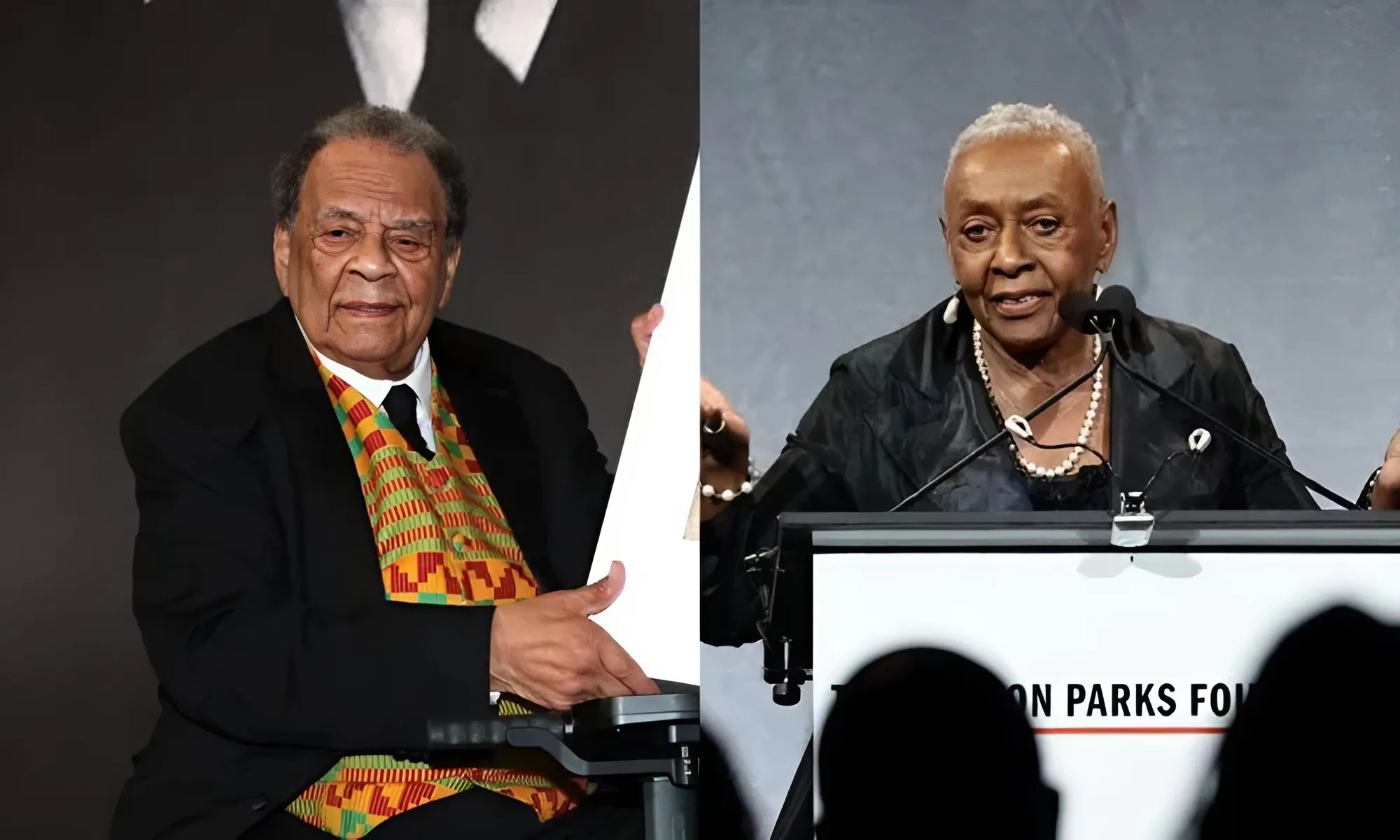 Bethann Hardison & Andrew J. Young Honored at Gordon Parks Foundation Gala