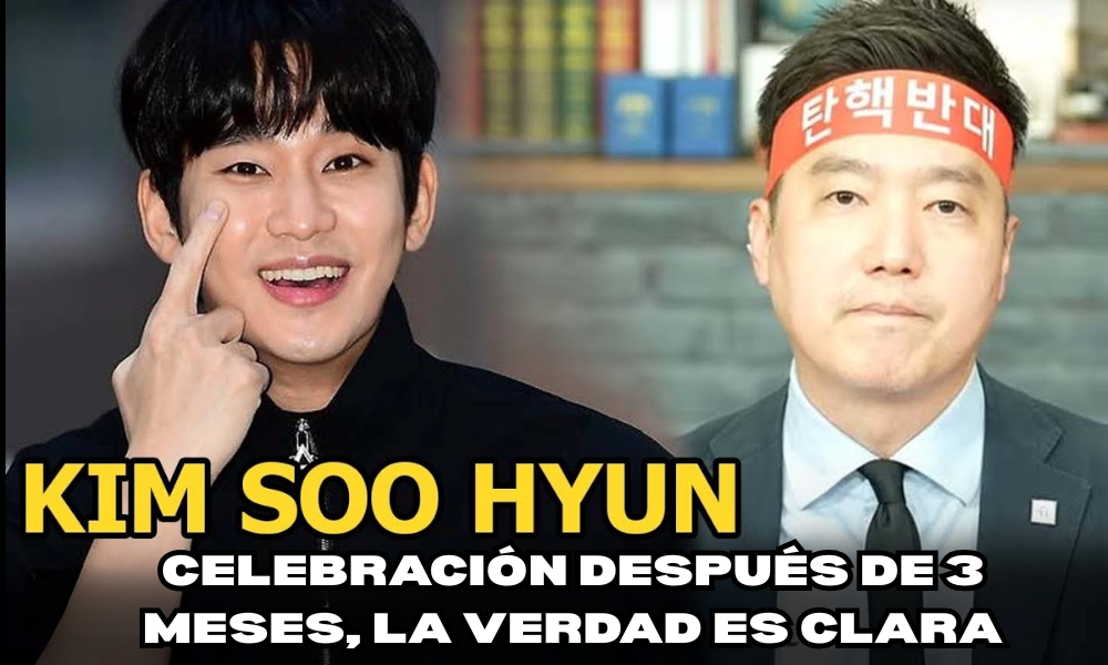 Kim Soo Hyun celebra después de 3 meses, ¿la verdad ha salido a la luz?