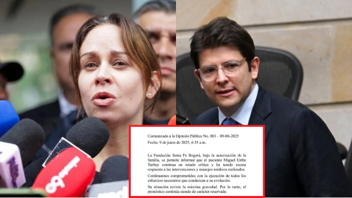 Salud de Miguel Uribe Turbay: esto es lo que dice el nuevo PARTE MÉDICO.